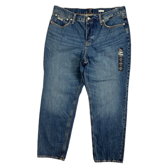 NWT J. Crew Premium Edition Slim Boyfriend Jean size 34 in Vintage Wash - Picture 4 of 9